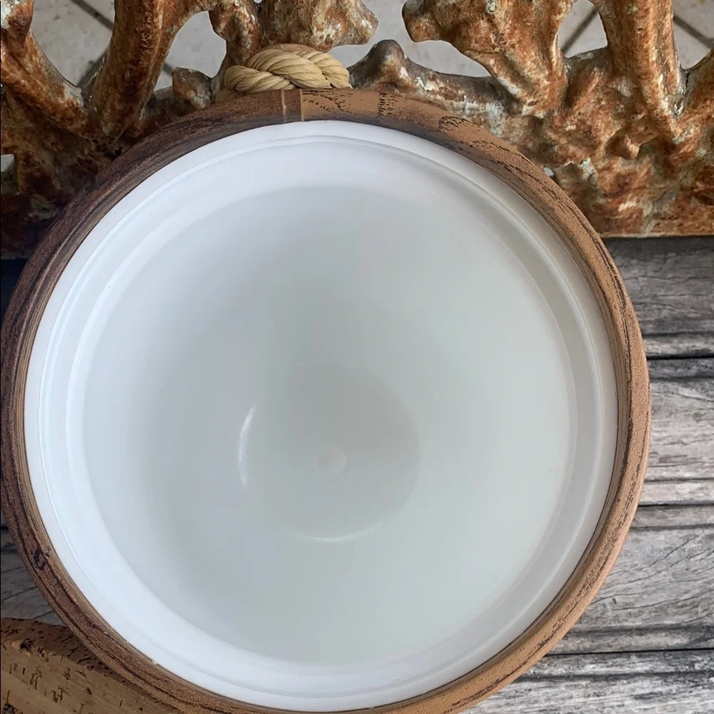 Rustic Ice Bucket with Rope Handle - Picture 7 of 9